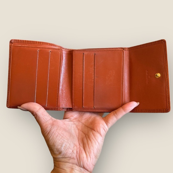 Louis Vuitton Brown Epi Compact Wallet - Picture 4 of 4